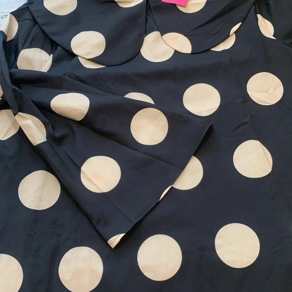 Dressed in LALA Black and White Polka Dot Maxi Dress - Picture 10 of 16